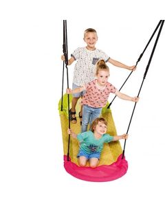 Boat Nest Swing Pink and Yellow