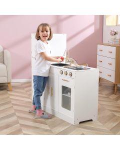 Contemporary Integrated Timber Kitchen Unit