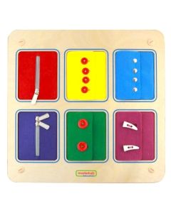 Activity Board - Zippers and Buttons