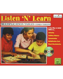 Listen 'N' Learn Multiplication Game with CD