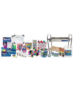 Huge Back to School Art and Craft Materials Kit 11080pcs (no trolley)