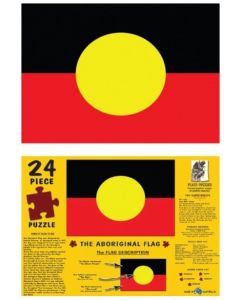 The Aboriginal Flag A3 Puzzle 96pcs