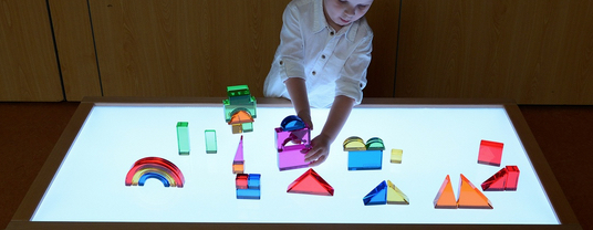 Sand Painting Light Box LED Tabletop Lightbox Light Board For Kids