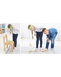 WOONEKY 2 Pairs stilts toys bulk toys for kids adult-toys adault toys  outdoor toys for kids outdoor toys balance training stompers classic toys